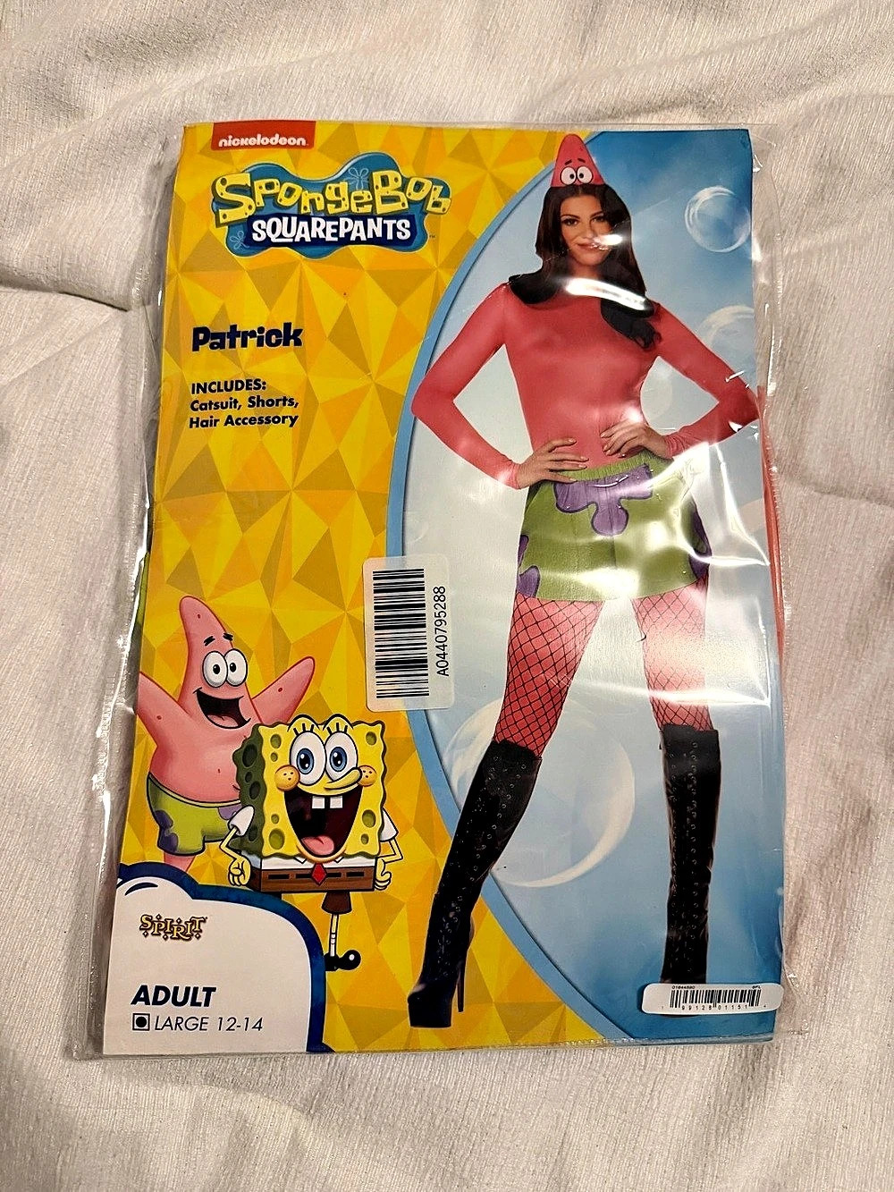 Nickelodeon SpongeBob SquarePants Patrick Adult Costume